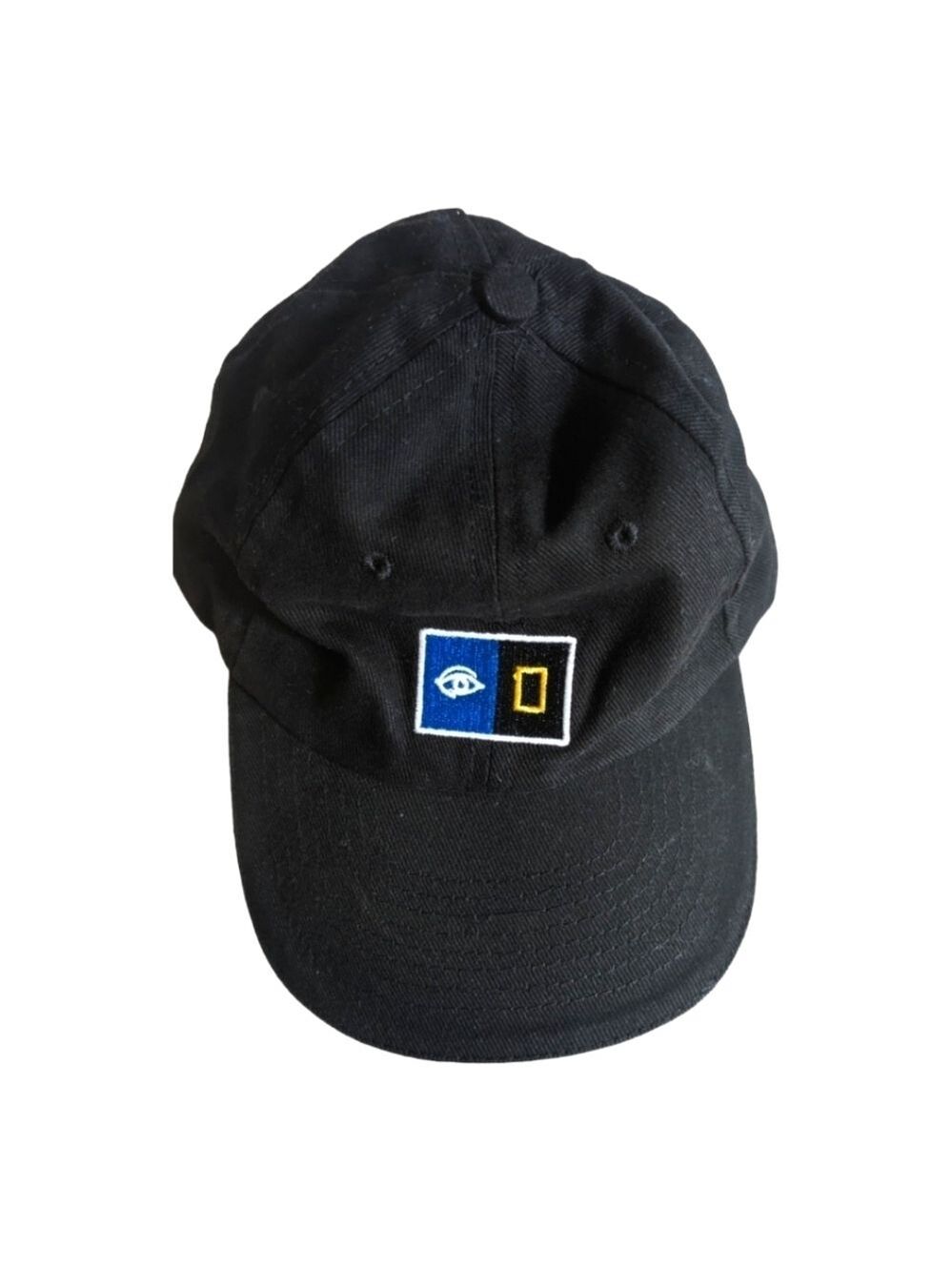 National Geographic Explorer NatGeo Black Baseball Cap Hat Adj. Adult